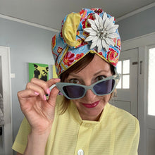 Load image into Gallery viewer, Vintage Style Paisley Print Long Tie Turban