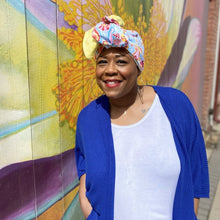 Load image into Gallery viewer, Vintage Style Paisley Print Long Tie Turban