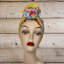 Load image into Gallery viewer, Vintage Style Paisley Print Turban
