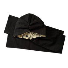 Load image into Gallery viewer, Vintage Style Black Turban
