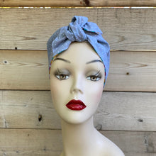 Load image into Gallery viewer, Color Block &amp; Polka Dots Reversible Turban
